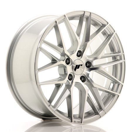 LLANTA JAPAN RACING JR14 16X8 ET25 BLANK NEGRO BRILLANTE MACHINED FACE