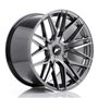 LLANTA JAPAN RACING JR15 17X8 ET35 5X108/114,3 MACHINED SILVER