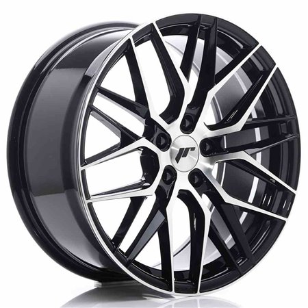 LLANTA JAPAN RACING JR18 16X7 ET 25 4X108 4X100 CB 73,1 NEGRO