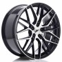 LLANTA JAPAN RACING JR18 16X7 ET 25 4X108 4X100 CB 73,1 NEGRO