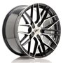 LLANTA JAPAN RACING JR18 17X8 ET 25 4X108 4X100 CB 73,1 SILVER