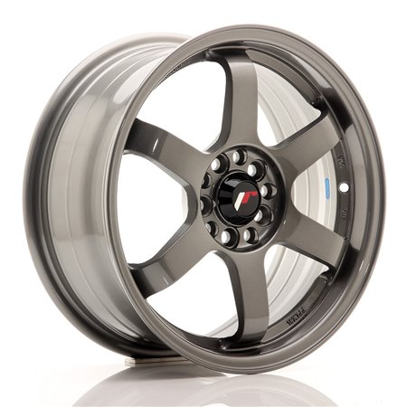 LLANTA JAPAN RACING JR21 17X7 ET 25 4X108 4X100 CB 74,1 GRIS