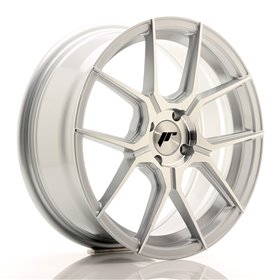 LLANTA JAPAN RACING JR21 20X10 ET 30 5X112 CB 66,6 GRIS PULIDO
