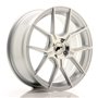LLANTA JAPAN RACING JR21 20X10 ET 30 5X112 CB 66,6 GRIS PULIDO