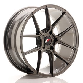 LLANTA JAPAN RACING JR22 17X7 ET 35 4X114,3 4X100 CB 73,1 GRIS