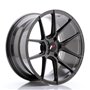 LLANTA JAPAN RACING JR22 17X8 ET 35 4X114,3 4X100 CB 73,1 NEGRO