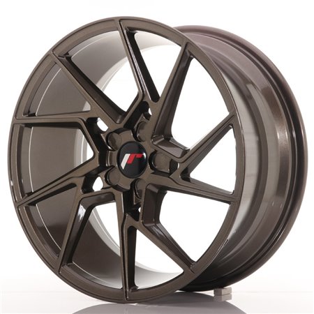 LLANTA JAPAN RACING JR23 18X8,5 ET 35 5X100 CB 74,1 PLATA