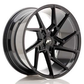LLANTA JAPAN RACING JR23 20X10 ET20 5X120 HYPER SILVER W/MACHINED LIP