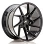 LLANTA JAPAN RACING JR23 20X10 ET20 5X120 HYPER SILVER W/MACHINED LIP