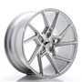 LLANTA JAPAN RACING JR23 20X10 ET38 5X120 HYPER SILVER W/MACHINED LIP