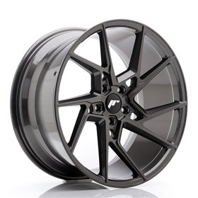 LLANTA JAPAN RACING JR23 20X10,5 ET25 5X120 HYPER SILVER W/MACHINED LIP