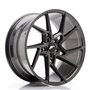 LLANTA JAPAN RACING JR23 20X10,5 ET25 5X120 HYPER SILVER W/MACHINED LIP