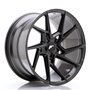 LLANTA JAPAN RACING JR23 20X10,5 ET30 5X120 HYPER SILVER W/MACHINED LIP