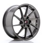 LLANTA JAPAN RACING JR28 17X7 ET 40 5X112 CB 66,6 PLATA