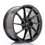 LLANTA JAPAN RACING JR28 17X8 ET35 5X100 NEGRO BRILLANTE
