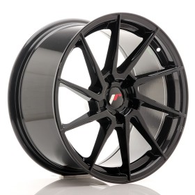 LLANTA JAPAN RACING JR28 17X8 ET 35 5X100 CB 67,1 HIPER NEGRO