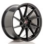 LLANTA JAPAN RACING JR28 17X8 ET40 4X100 NEGRO BRILLANTE