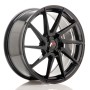 LLANTA JAPAN RACING JR28 17X8 ET40 4X108 HYPER BLACK
