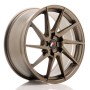 LLANTA JAPAN RACING JR28 17X8 ET40 5X112 NEGRO BRILLANTE