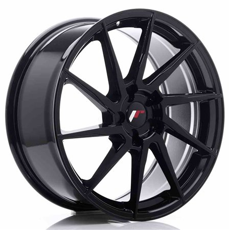 LLANTA JAPAN RACING JR28 17X8 ET40 5X114,3 NEGRO BRILLANTE