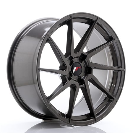 LLANTA JAPAN RACING JR28 18X7,5 ET40 4X100 SILVER MACHINED FACE