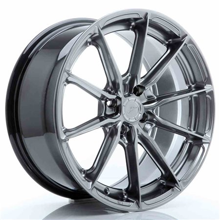 LLANTA JAPAN RACING JR28 18X8,5 ET 40 5X100 CB 67,1 PLATA