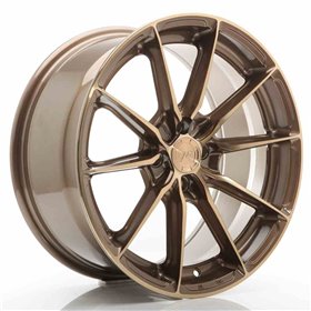 LLANTA JAPAN RACING JR28 18X8,5 ET40 5X108 NEGRO BRILLANTE