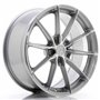 LLANTA JAPAN RACING JR37 19X8,5 ET35-45 5H BLANK SILVER MACHINED FACE