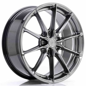 LLANTA JAPAN RACING JR28 19X9,5 ET35-40 5H BLANK NEGRO BRILLANTE