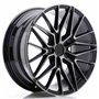 LLANTA JAPAN RACING JR38 18X8 ET35-45 5H BLANK BLACK BRUSHED W/TINTED FACE