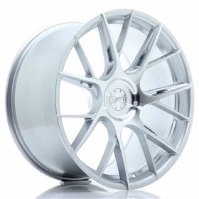 LLANTA JAPAN RACING JR42 20X10 ET20-42 5H BLANK SILVER MACHINED FACE