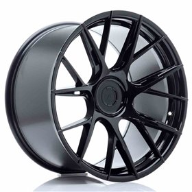 LLANTA JAPAN RACING JR42 20X11 ET20-35 5H BLANK NEGRO BRILLANTE