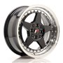 LLANTA JAPAN RACING JR3 15''X8 ET 25 4X100 4X114,3 CB 73,1 NEGRO