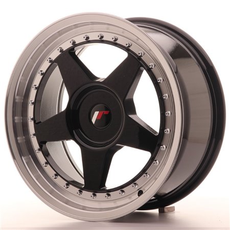 LLANTA JAPAN RACING JR3 17X7 ET 40 4X100 4X114,3 CB 73,1 GUN METAL