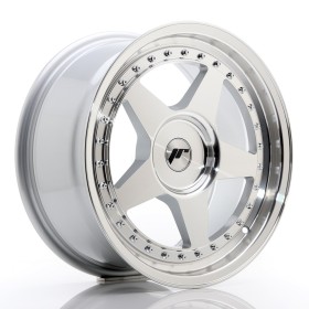 LLANTA JAPAN RACING JR6 17X8 ET 35 BLANK CB 74,1 SILVER