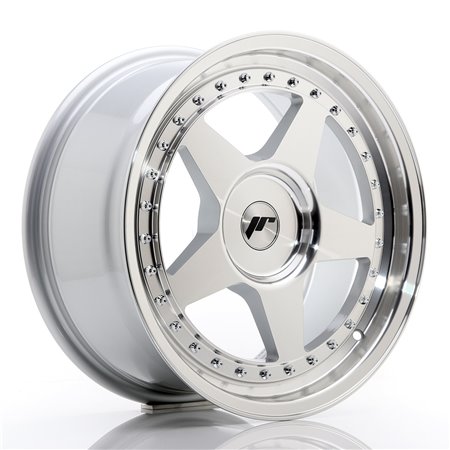 LLANTA JAPAN RACING JR6 17X8 ET 35 BLANK CB 74,1 SILVER