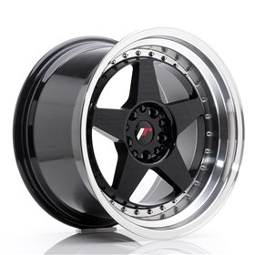 LLANTA JAPAN RACING JR6 18X10,5 ET 25 5X120 5X114,3 CB 74,1 NEGRO