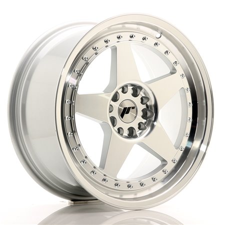 LLANTA JAPAN RACING JR6 18X8,5 ET 35 5X120 5X100 CB 74,1 SILVER