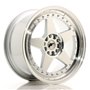 LLANTA JAPAN RACING JR6 18X8,5 ET 35 5X120 5X100 CB 74,1 SILVER