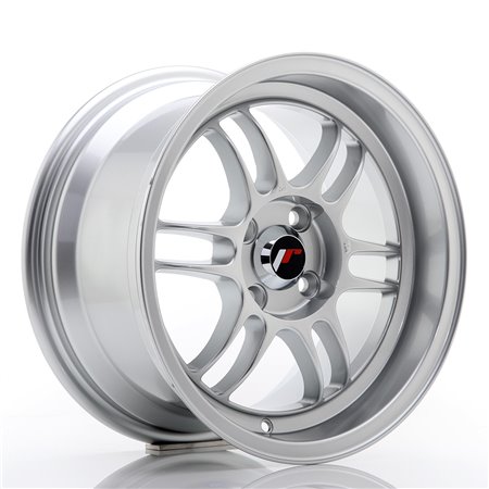 LLANTA JAPAN RACING JR7 15''X8 ET 35 4X100 CB 73,1 SILVER