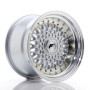 LLANTA JAPAN RACING JR9 15''X9 ET 10 4X100 4X108 CB 74,1 SILVER