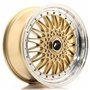 LLANTA JAPAN RACING JR9 18X8 ET35 5X100/120 GOLD W/MACHINED LIP