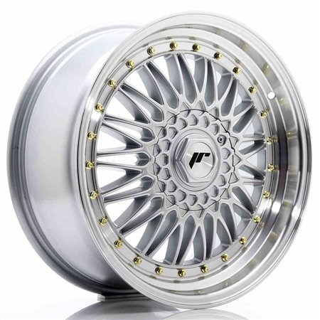 LLANTA JAPAN RACING JR30 17X8 ET 40 4X100 CB 67,1 GRIS PULIDO