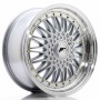 LLANTA JAPAN RACING JR30 17X8 ET 40 4X100 CB 67,1 GRIS PULIDO