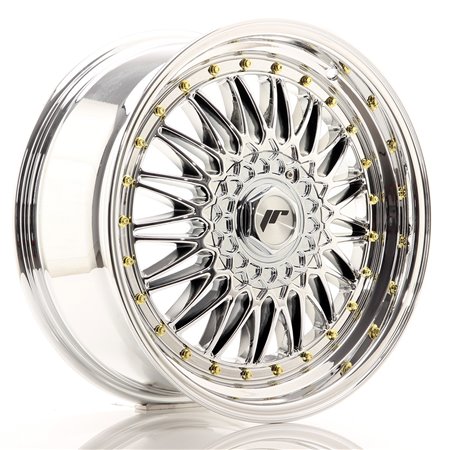 LLANTA JAPAN RACING JR30 17X8 ET 40 4X100 CB 67,1 PLATA