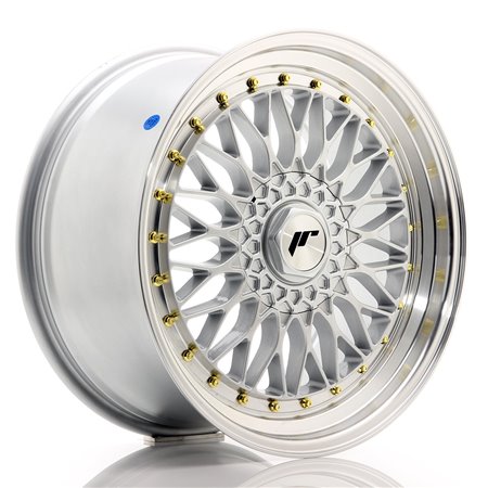 LLANTA JAPAN RACING JR30 18X8,5 ET 35 5X120 CB 72,6 GRIS PULIDO
