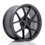 LLANTA JAPAN RACING JR30 20X10 ET 40 5X120 CB 72,6 PLATA