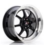 LLANTA JAPAN RACING TFII 15''X7,5 ET 30 4X114,3 4X100 CB 73,1 NEGRO