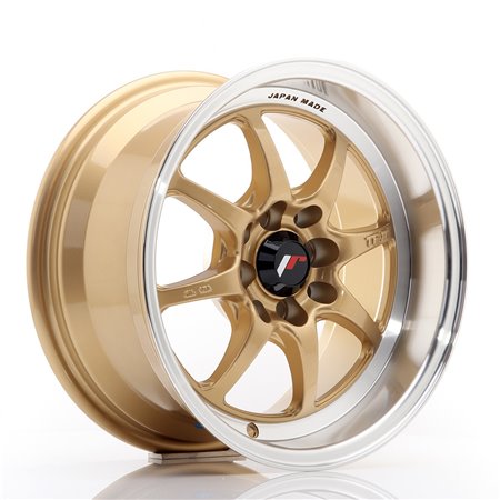 LLANTA JAPAN RACING TFII 15''X7,5 ET 30 4X100 4X114,3 CB 73,1 GOLD