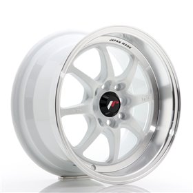 LLANTA JAPAN RACING TFII 15''X7,5 ET 30 4X114,3 4X100 CB 73,1 BLANCO